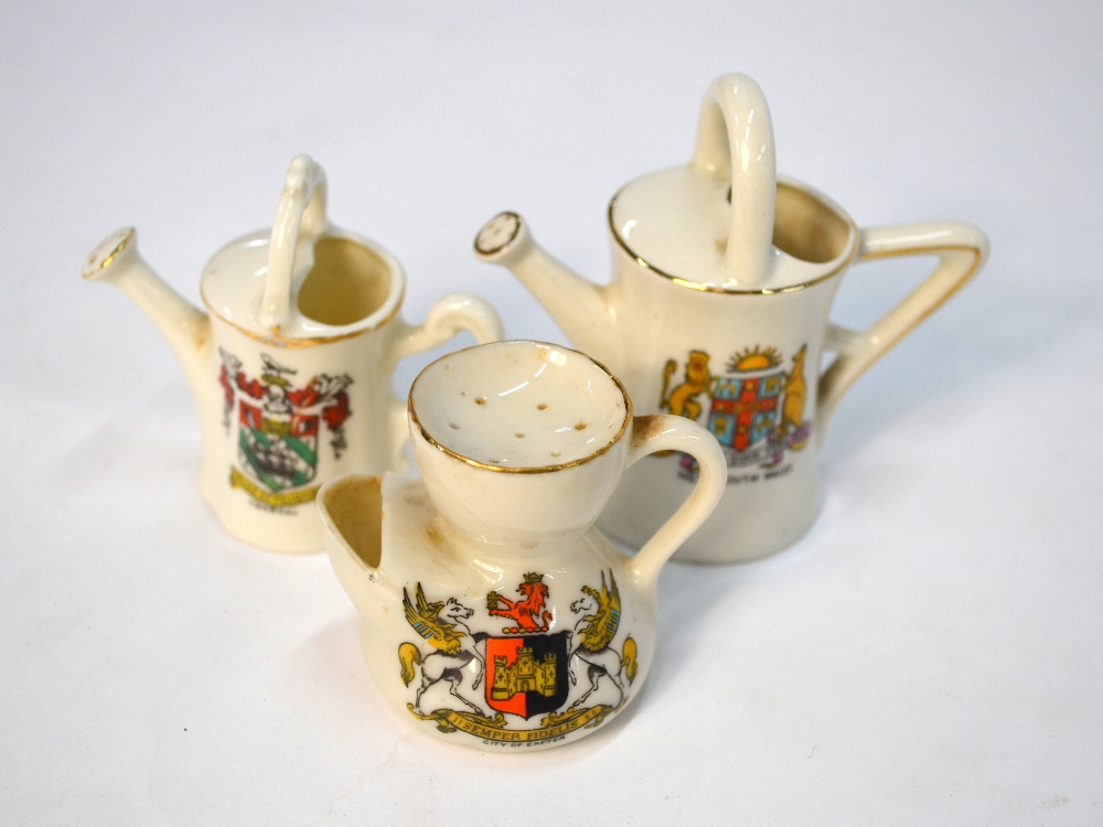 A collection of approximately 62 crested wares, including designs by W.H. - Image 10 of 13