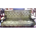 A Victorian sofa attributed to Howard & Son,