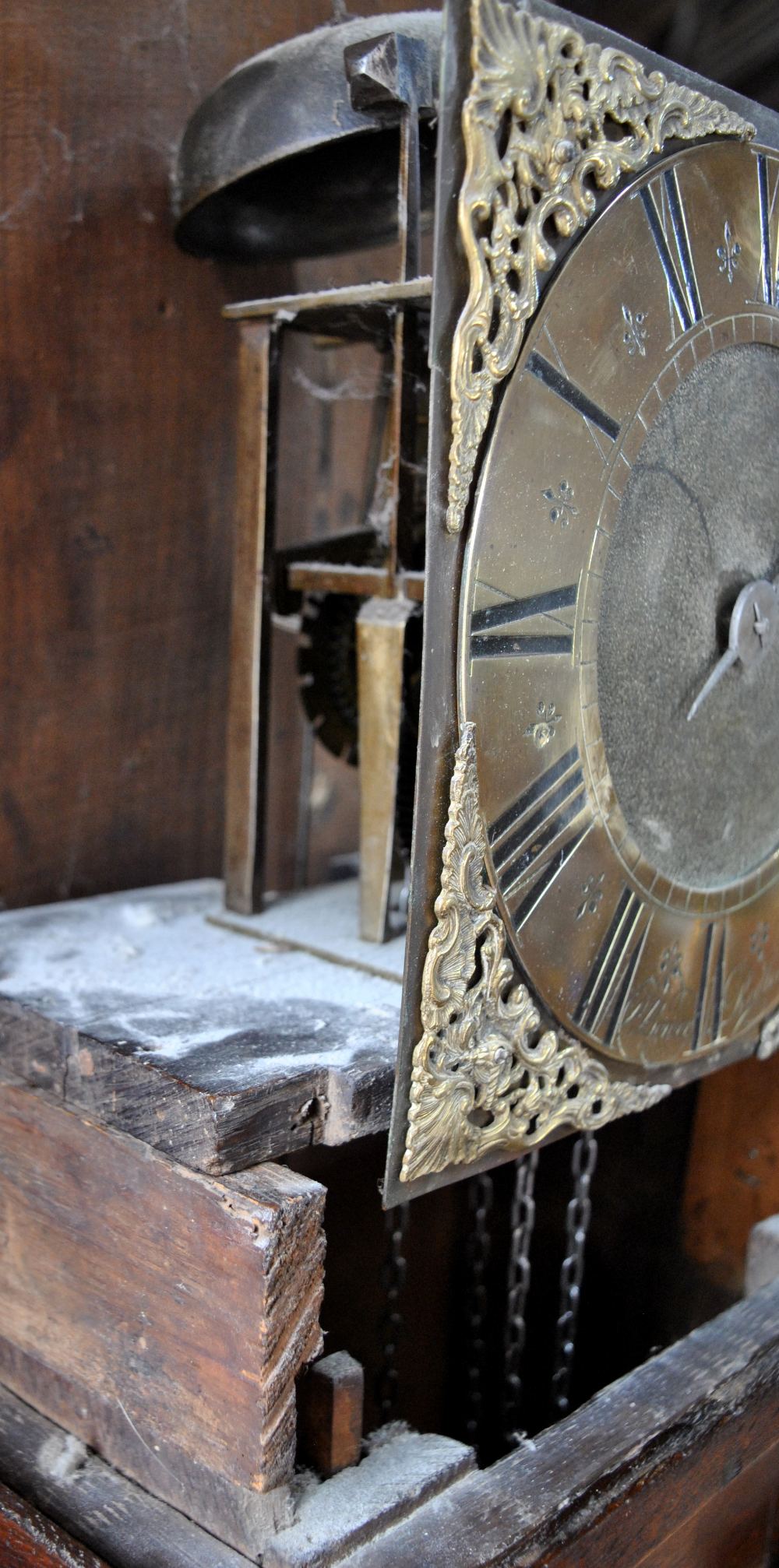 Peter Bower, Redlynch, an 18th century oak longcase clock, - Image 8 of 13