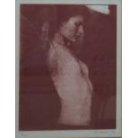 S Colby - Nude study, print, ltd ed 2/30, pencil signed to lower right margin,