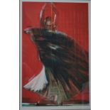 Fletcher Sibthorp (b 1967) - Flamenco dancer, ltd ed print 86/191,