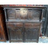 A 17th century jointed oak diadarn,