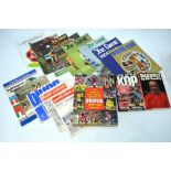 A collection of 1960s and later football programmes and memorabilia,