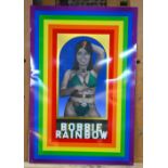 ** Peter Blake - 'Bobbie Rainbow', 2001, lithograph on tin, ltd ed 18335/2000,