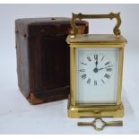 Two Carriage Clocks: Henry Marc, Paris,