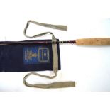 A Hardy Bos 'Deluxe Classic' graphite fly rod, 7ft # 314,