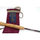 A Hardy Bros Sovereign graphite fly rod, 9 ft # 6.
