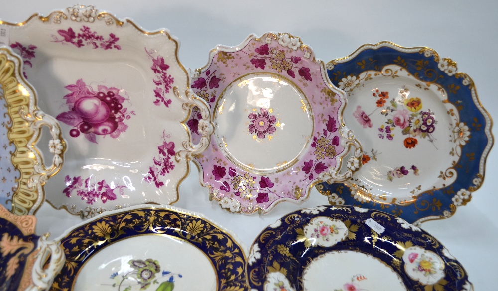 Seventeen 19th century decorative plates - Image 4 of 10