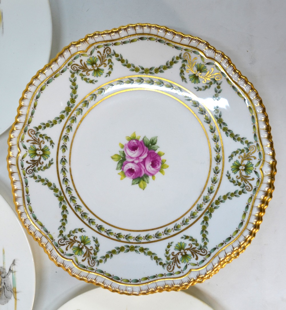 A Victorian porcelain dessert service co - Image 4 of 7