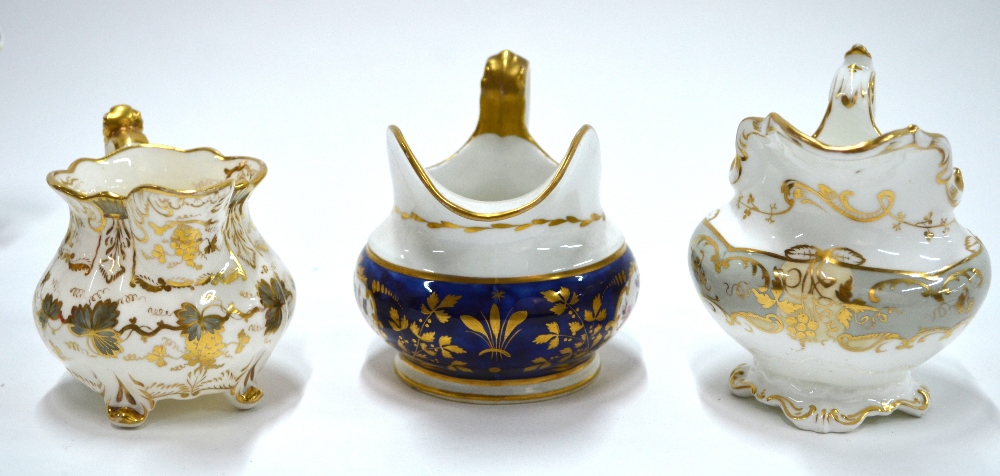 Eight assorted mid 19th century creamers - Image 8 of 10