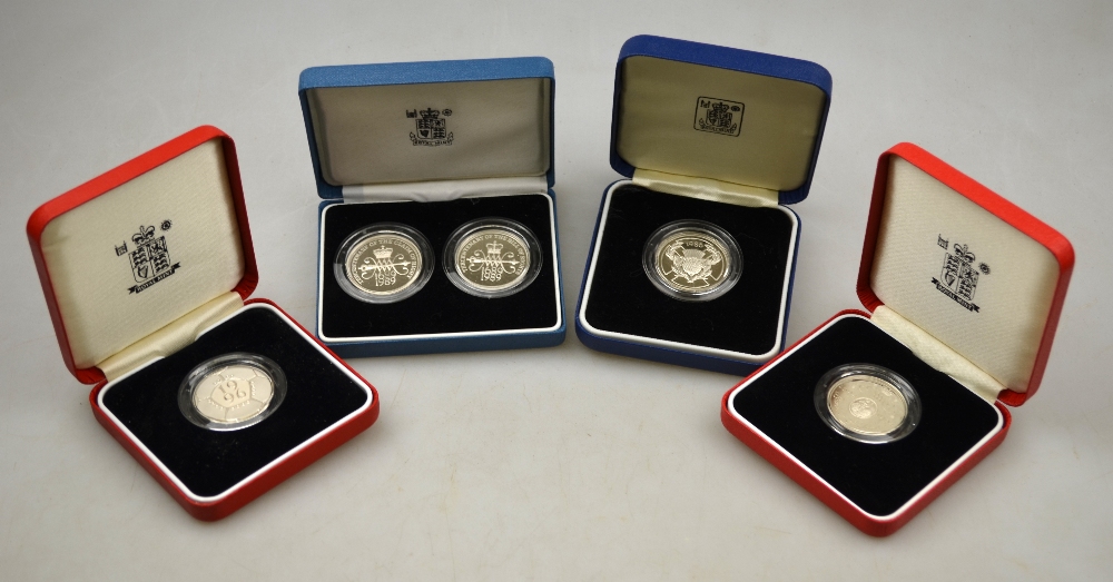 Two boxed silver proof Piedfort £2 comme - Image 3 of 4