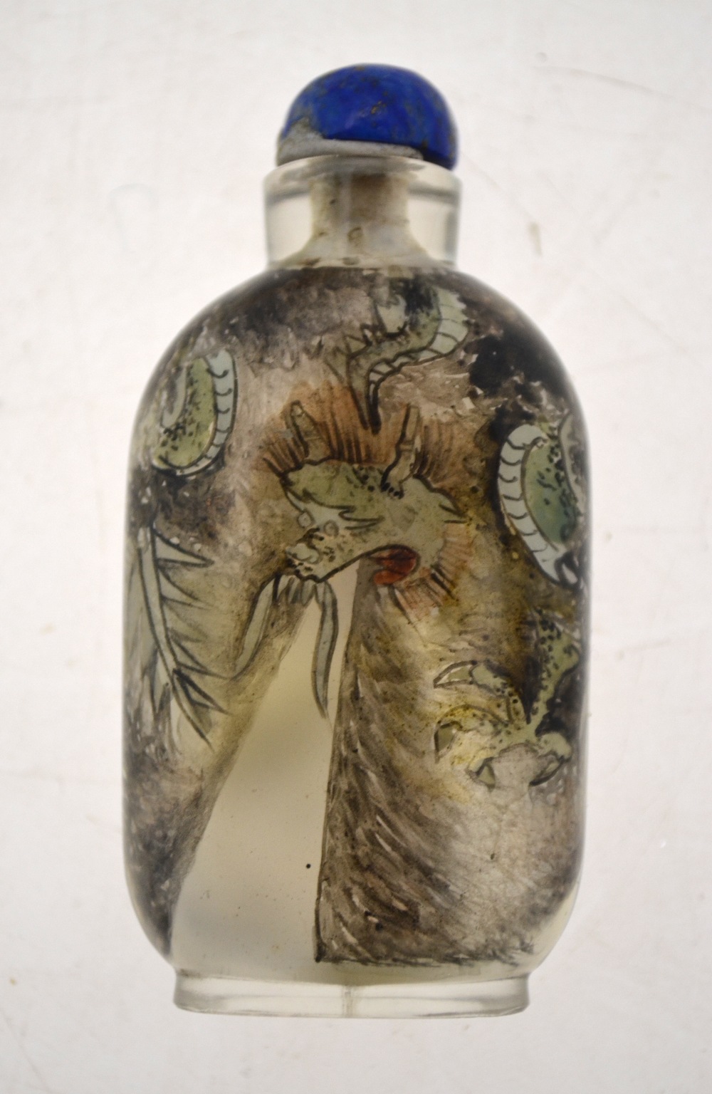 Four Chinese snuff bottles, including: o - Image 4 of 7