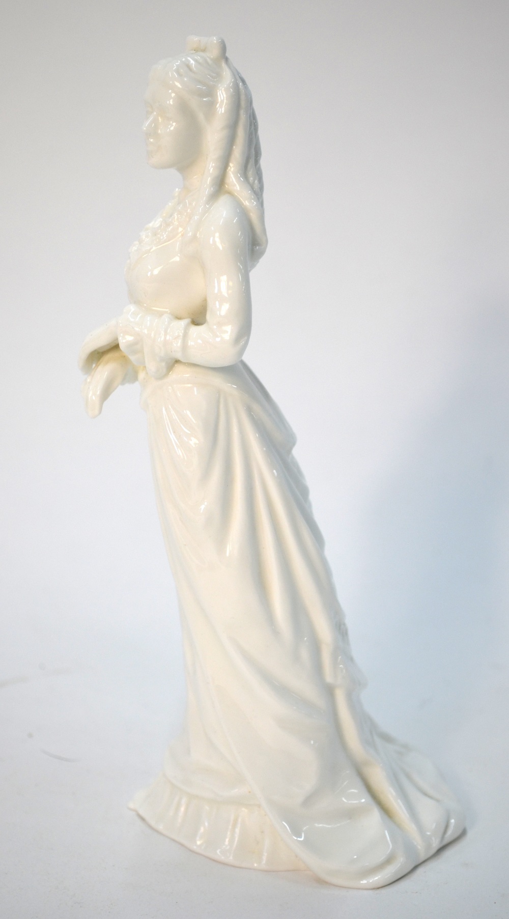 A Royal Doulton white monochrome figure - Image 6 of 9
