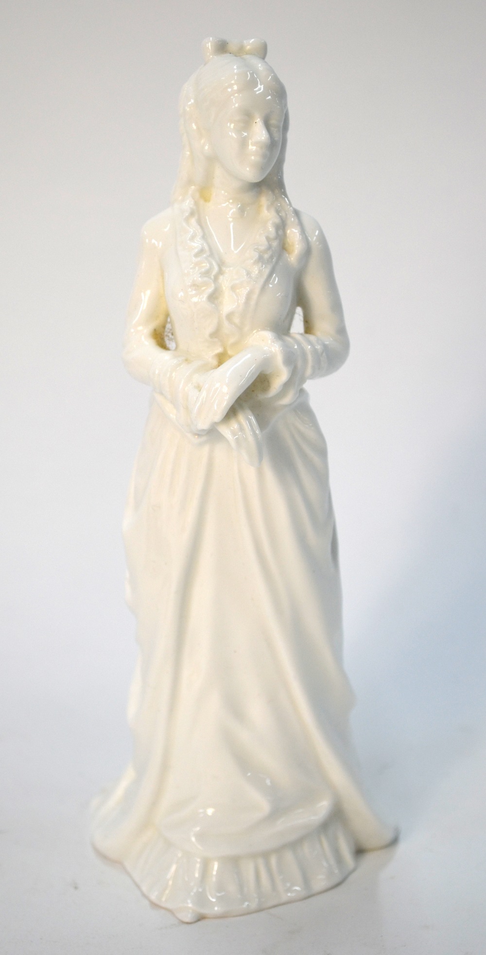 A Royal Doulton white monochrome figure - Image 5 of 9