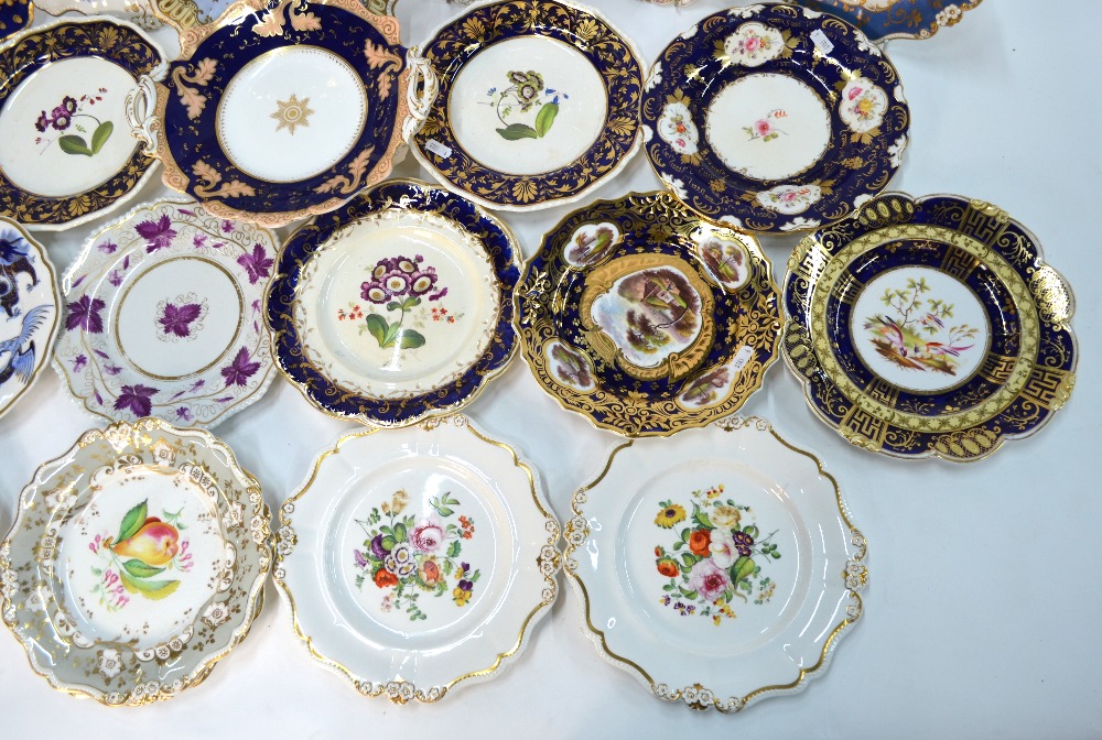 Seventeen 19th century decorative plates - Image 3 of 10