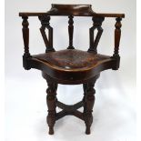 A late 19th/early 20th century mahogany