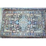 A Persian Nahavand wide runner, floral d