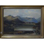 Scottish school - A mountain and lake vi