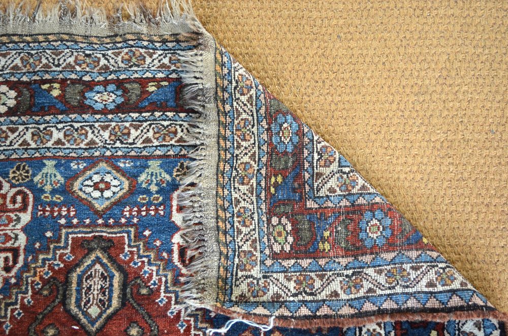 A Persian Qashqai rug, garden design on - Image 3 of 3
