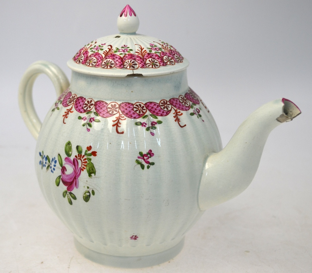 Three teapots, all with lids, comprising - Image 4 of 6