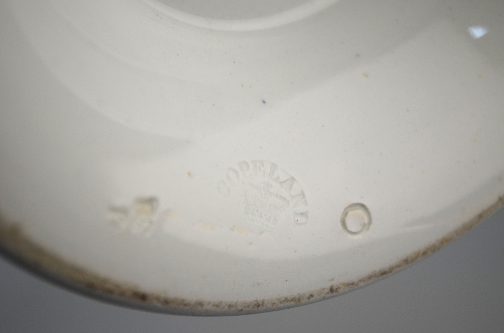 A Copeland oval tureen stand, 54 cm diameter, - Image 7 of 7