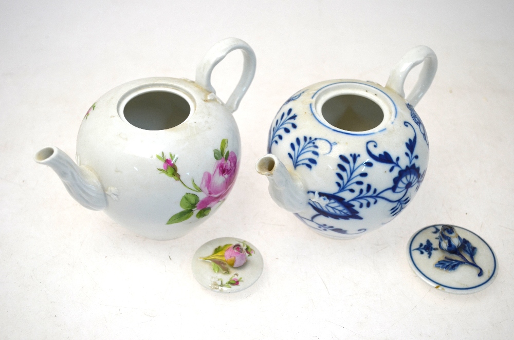 Three teapots, all with lids, comprising - Image 2 of 6