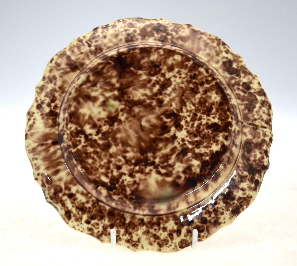 A Staffordshire circular dish with mould - Image 2 of 7