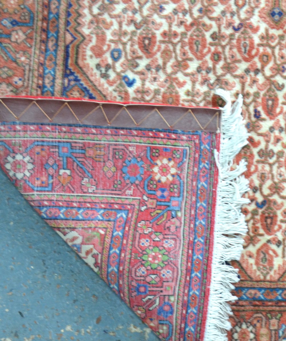 A Persian Qashqai rug, the central reser - Image 3 of 3