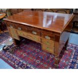 A William VI mahogany architects desk, circa 1820, in the manner of Gillow,