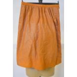 Nine assorted 1970s Josephine leather and suede skirts (size 10/12)