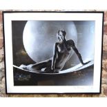 Tony Bowran - A signed photographic silver print of a female, 'Study 12' from his 'Nude Series 1'.