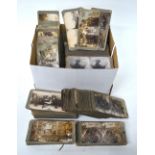 An interesting and extensive collection of stereoscopic slides - mostly WWI subjects,