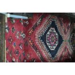 A Persian Shiraz carpet,
