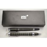 WITHDRAWN A boxed Mont Blanc 'Starwalker' rollerball and ball-point pen-set Condition