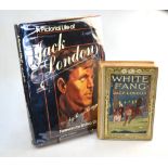 London, Jack, White Fang 1913 reprint cloth cover with applied illustration, to/w Kingsman,