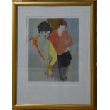 Itzchak Tarkay (1935-2012) - 'Happy Memories I', ltd ed print 147/300, pencil signed to margin,