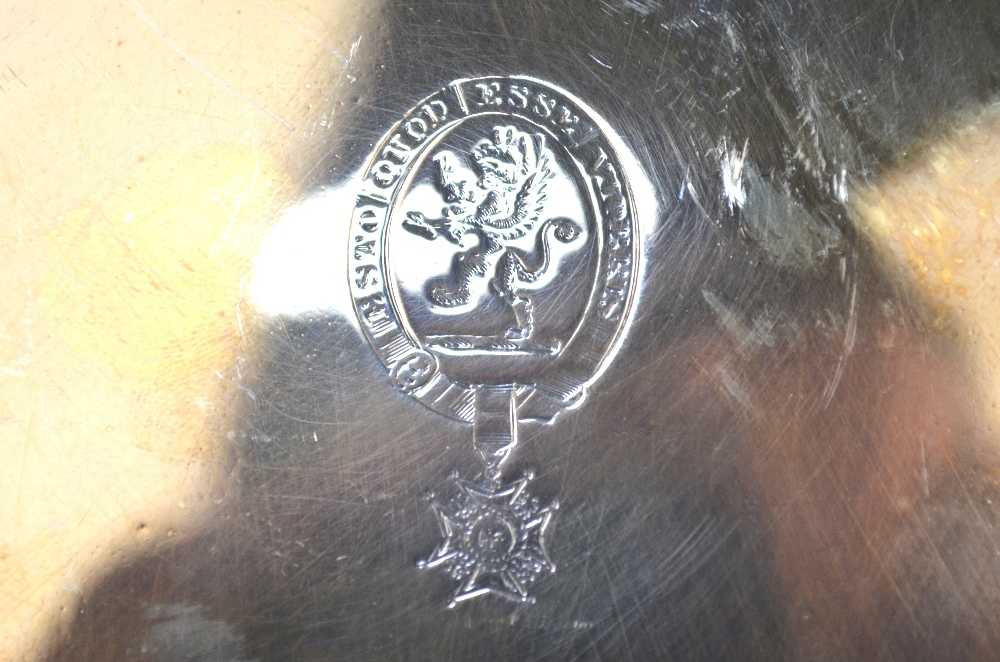 An early George III silver card salver w - Image 2 of 4