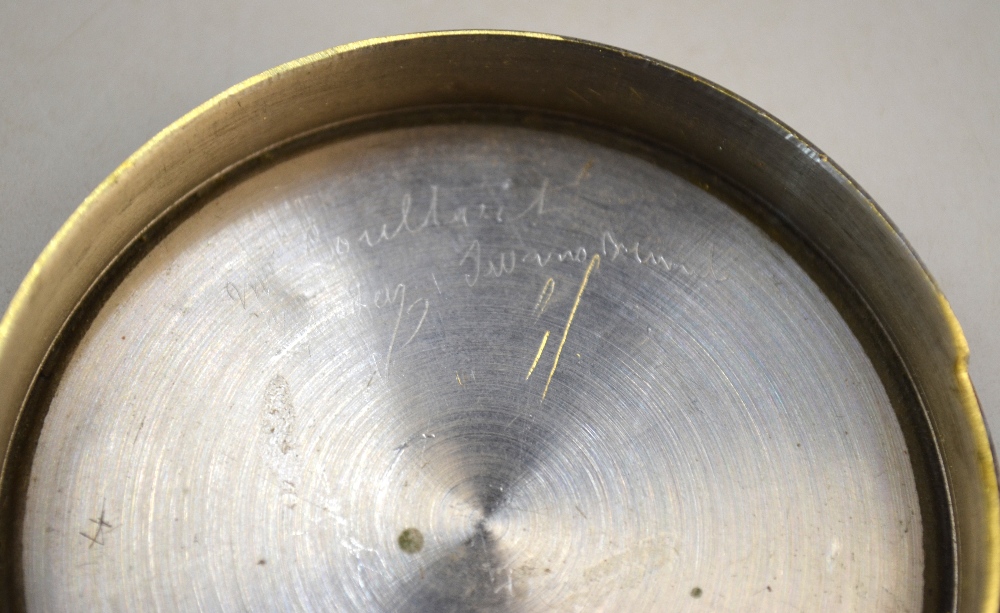 An Edwardian silver-cased boudoir clock - Image 5 of 6