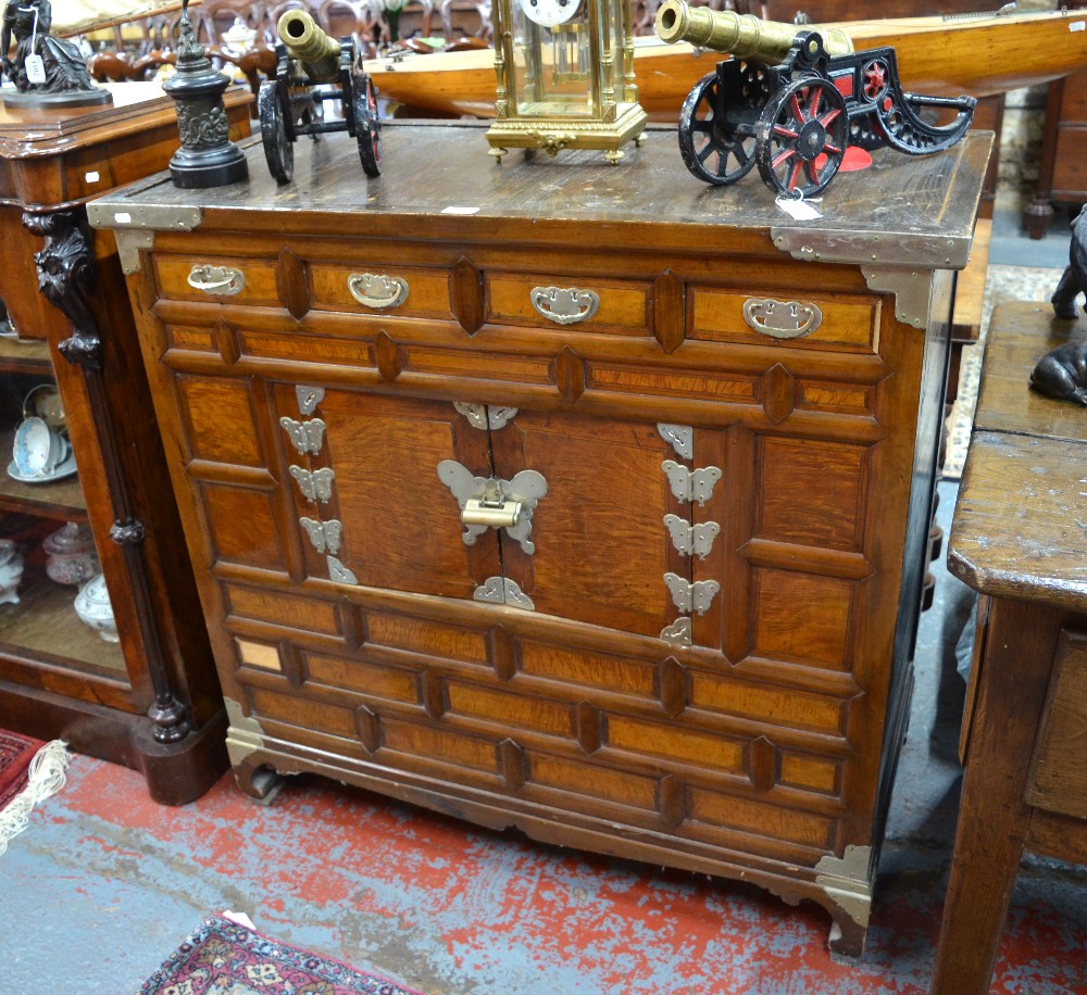 A Chinese or Korean rectangular cabinet