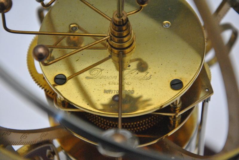 A brass and silvered Orrery astrological clock by Kellar, Peesemore, - Image 4 of 6