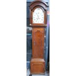 Robert Moxham, Coleford (Gloucestershire), a George III oak longcase clock,