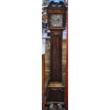 William Wise, Wantage, a part George III diminutive scale 8-day longcase clock,