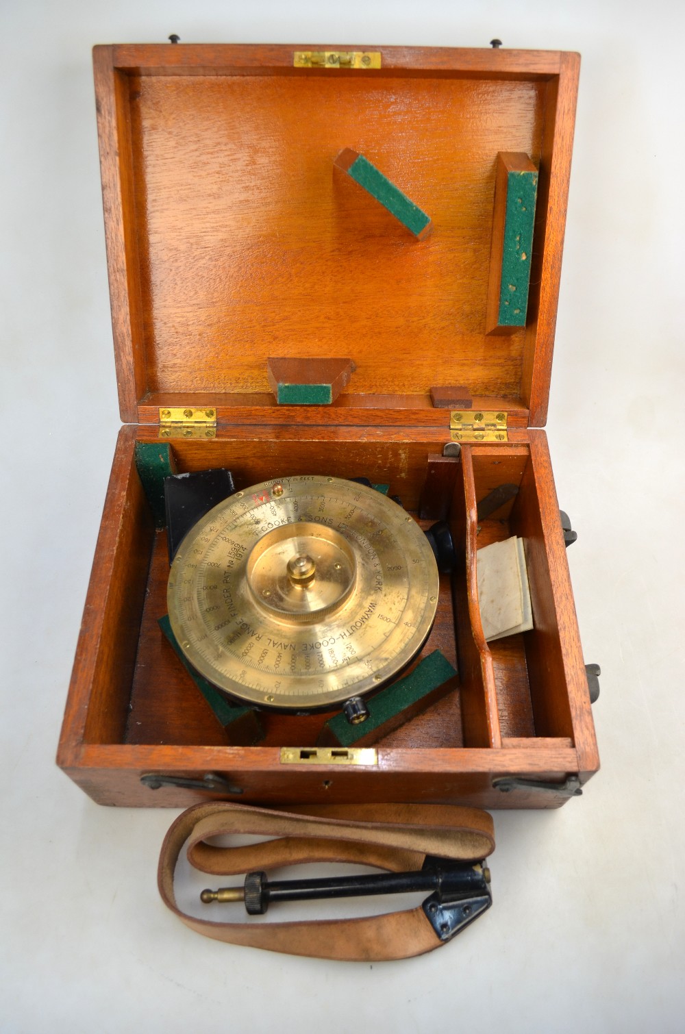 A Weymouth-Cooke Naval Range Finder Pat No 1599/1914,