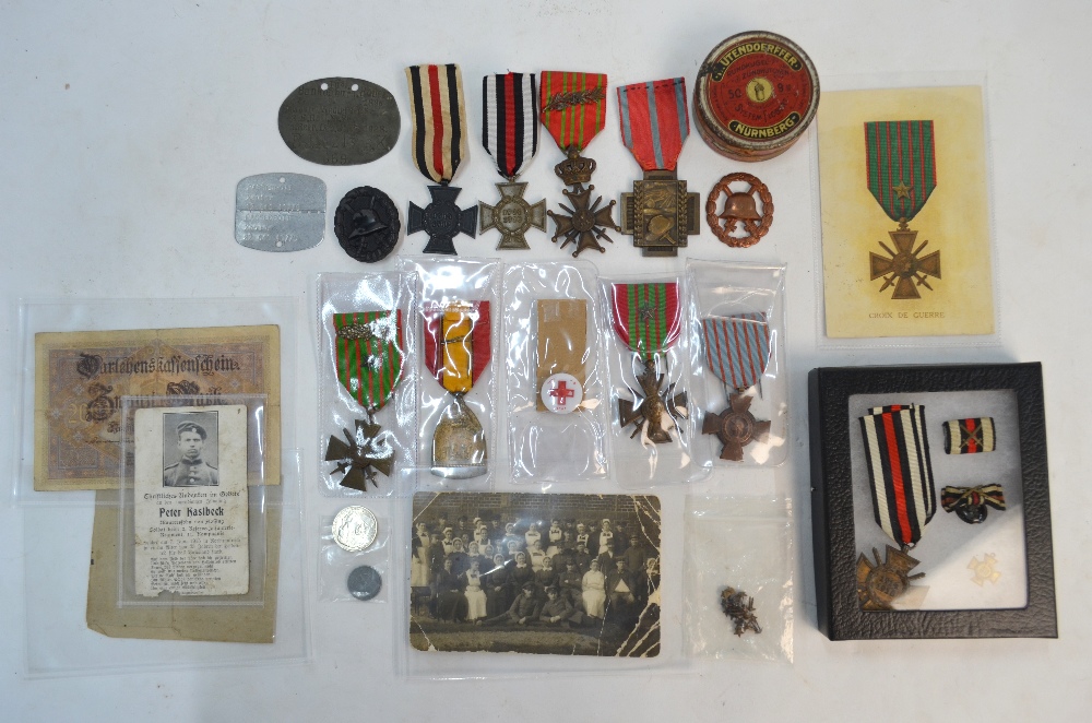 A quantity of replica medals - mostly WWI German and Belgium, - Image 2 of 2