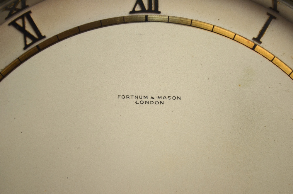 An Art Deco style mantel clock from Fortnum & Mason, - Image 3 of 8