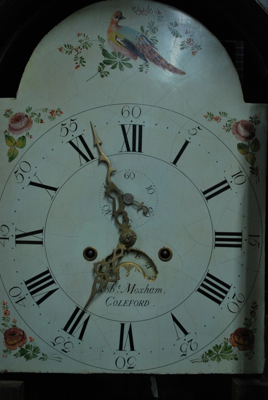 Robert Moxham, Coleford (Gloucestershire), a George III oak longcase clock, - Image 2 of 3