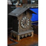 A late 19th century Black Forest Station House cuckoo clock,