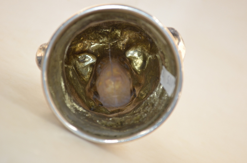 A good Victorian silver stirrup cup, - Image 7 of 9