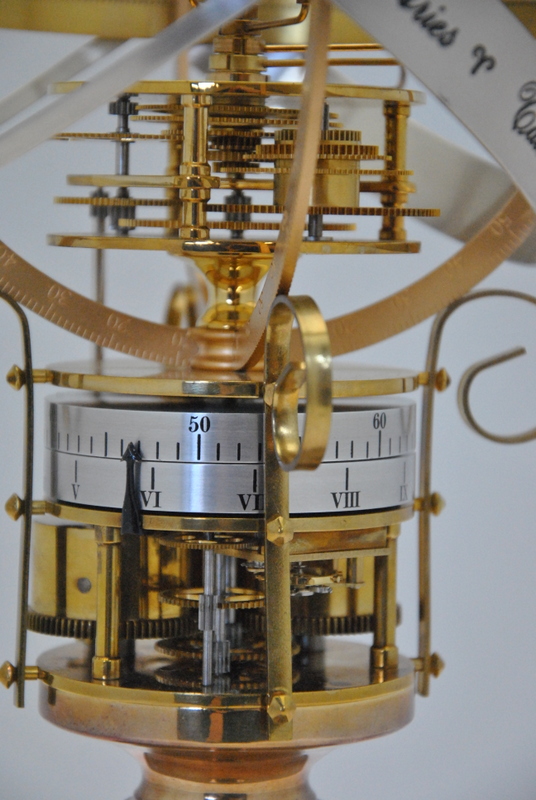 A brass and silvered Orrery astrological clock by Kellar, Peesemore, - Image 3 of 6