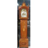 Crawford, Scarboro, an 18th/19th century mahogany longcase clock,